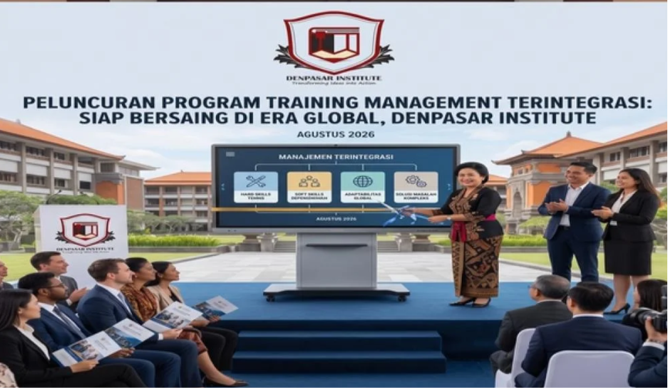 Siap Bersaing di Era Global, Denpasar Institute Luncurkan Program Training Management Terintegrasi