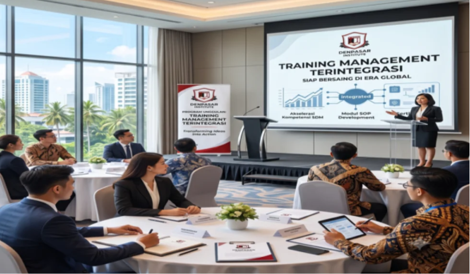 Pengembangan SDM & Pelatihan Karir Siap Bersaing di Era Global, Denpasar Institute Luncurkan Program Training Management Terintegrasi