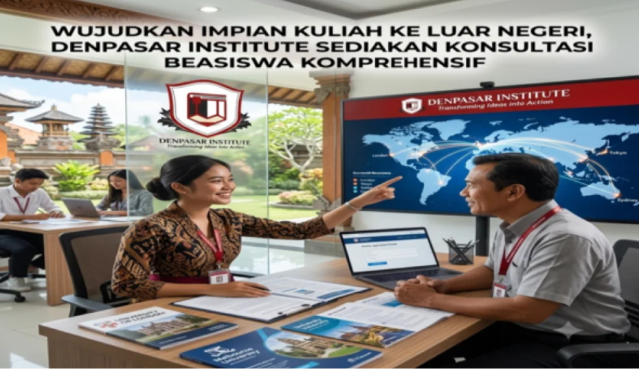 Wujudkan Impian Kuliah ke Luar Negeri, Denpasar Institute Sediakan Konsultasi Beasiswa Komprehensif