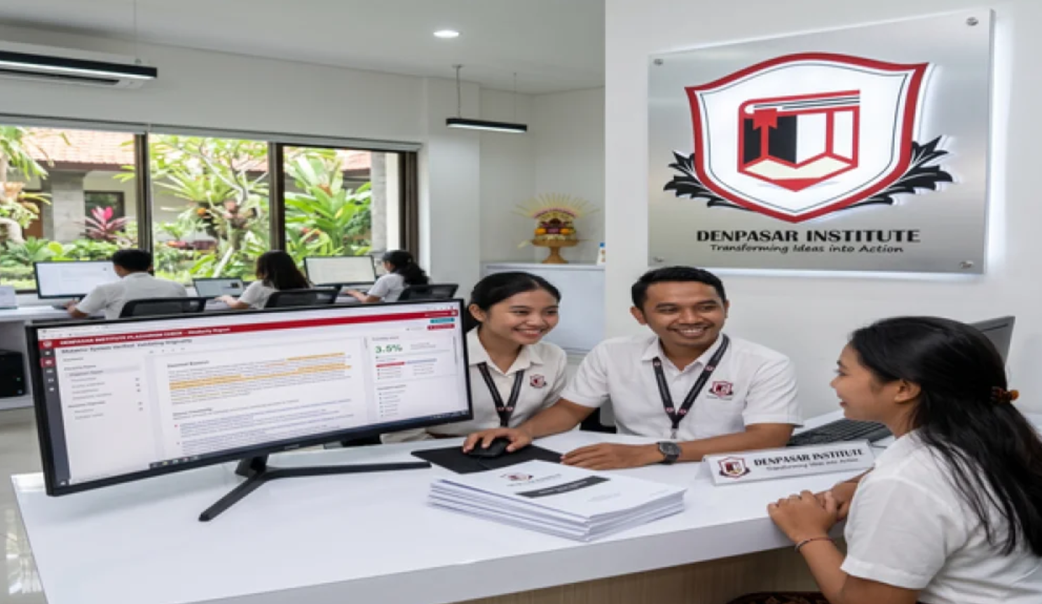 Bebas Plagiarisme: Denpasar Institute Sediakan Layanan Plagiarism Check Akurat Menggunakan Sistem Mutakhir