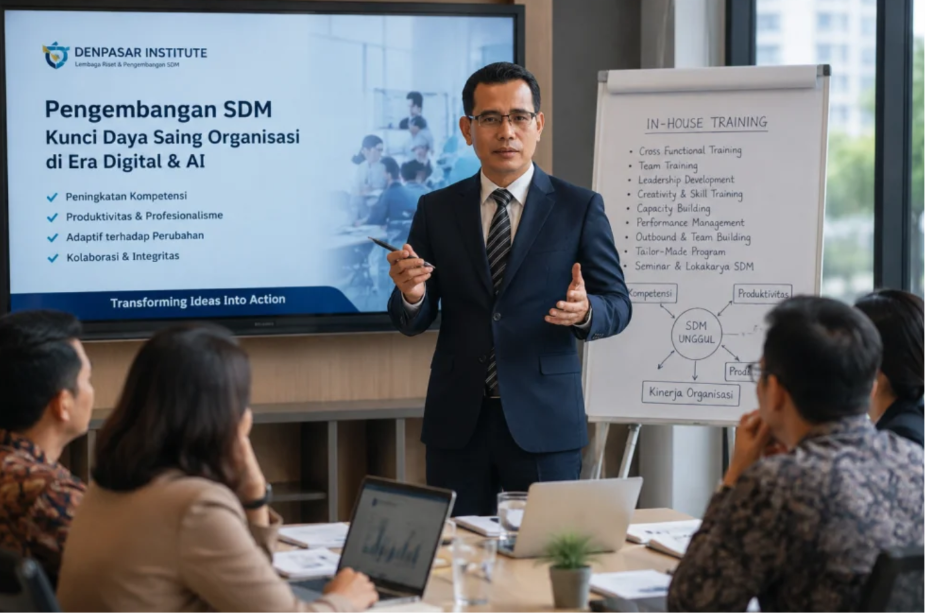 Denpasar Institute Dorong Peningkatan Kompetensi SDM melalui Program In-House Training Berbasis Kebutuhan Industri