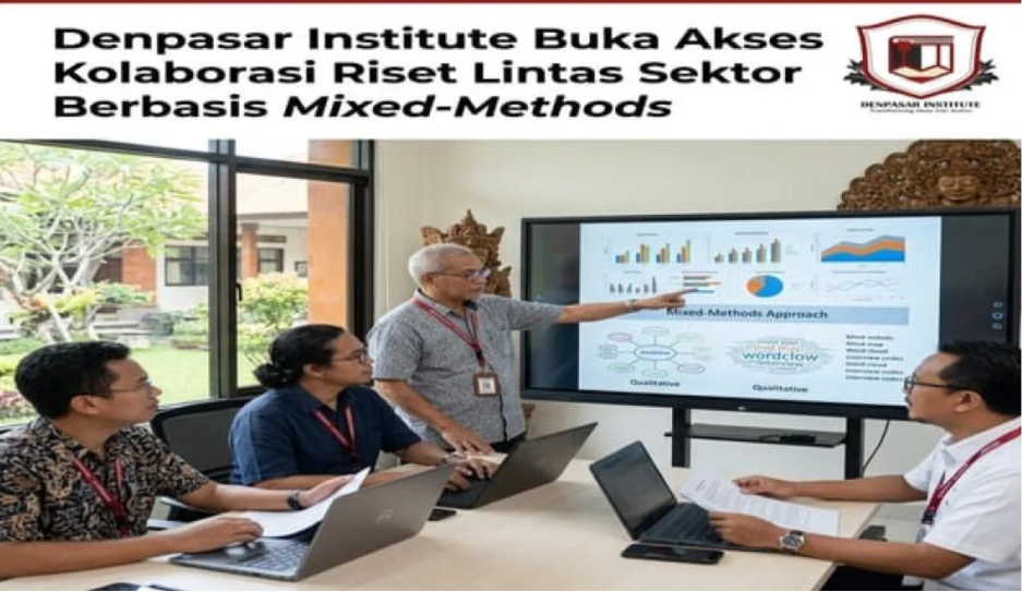 Denpasar Institute Buka Akses Kolaborasi Riset Lintas Sektor Berbasis Mixed-Methods