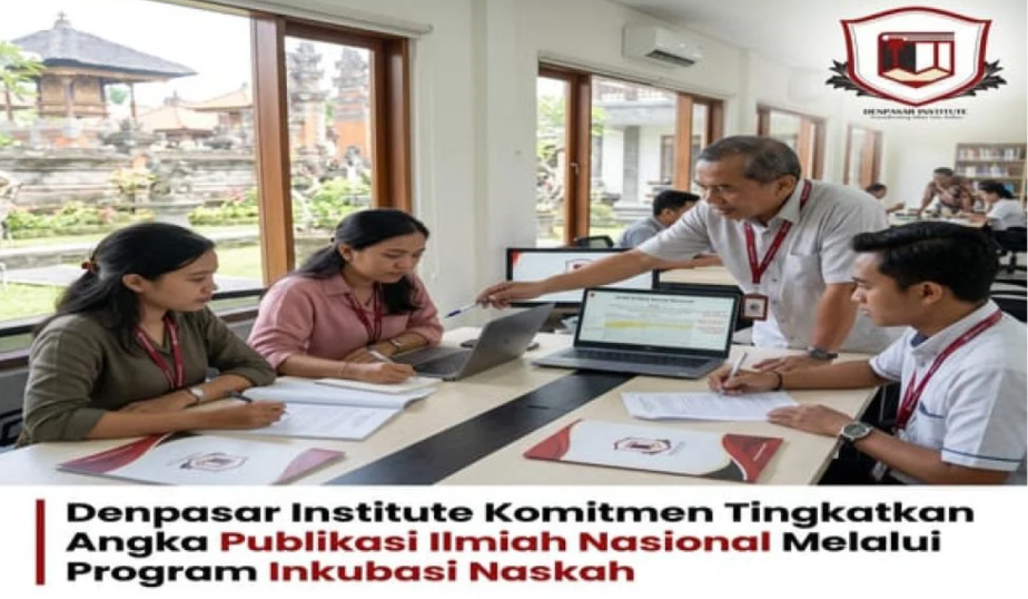 Denpasar Institute Komitmen Tingkatkan Angka Publikasi Ilmiah Nasional Melalui Program Inkubasi Naskah