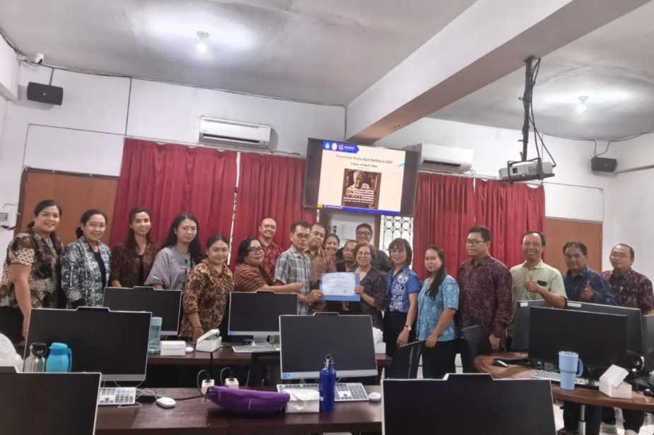 Workshop Penyusunan Buku Ajar Berbasis OBE, FPH Universitas Dhyana Pura Dorong Inovasi dan Integritas Akademik Dosen